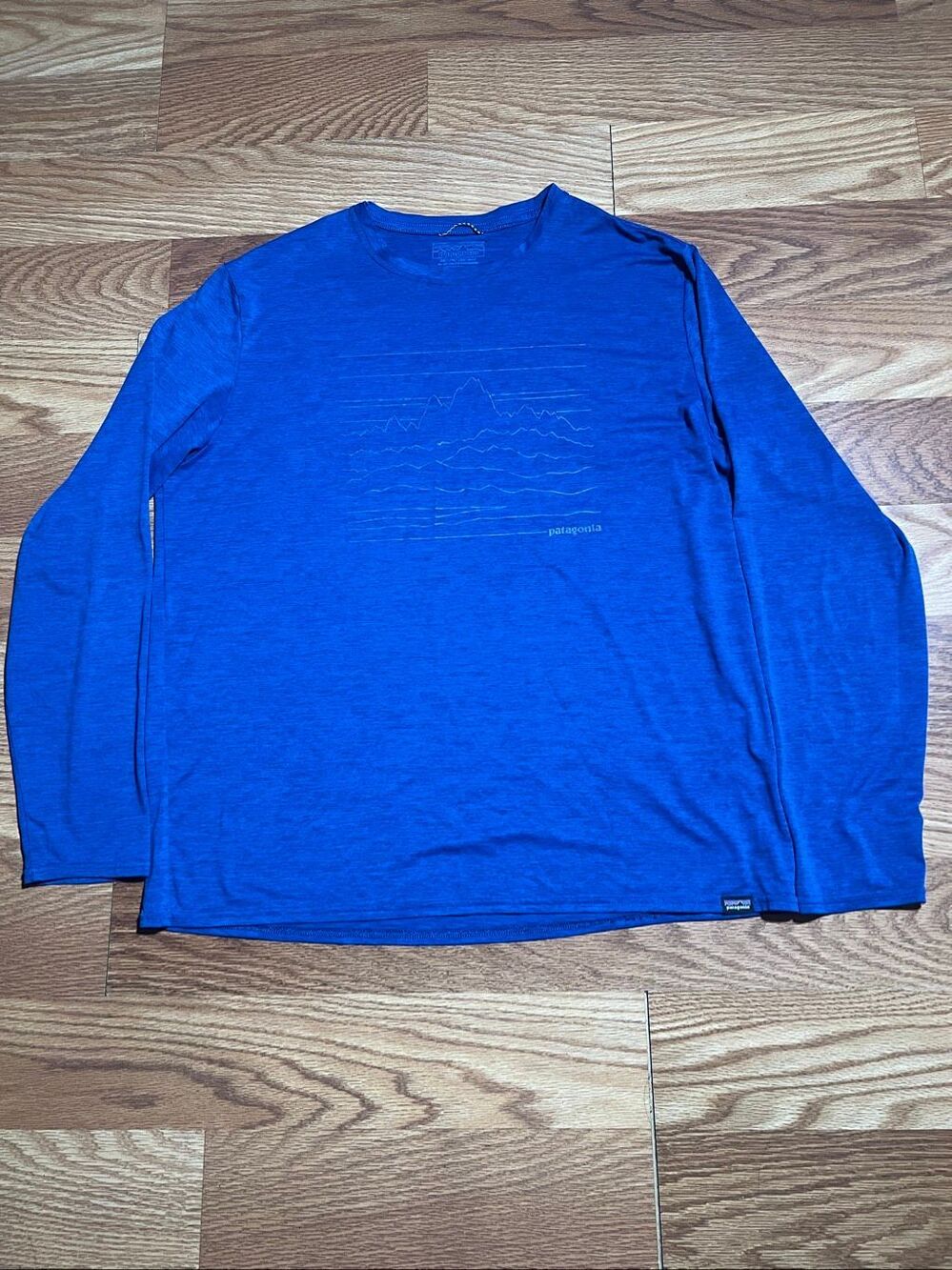 Patagonia Men's Long-Sleeved Capilene Cool Daily Graphic Shirt Large